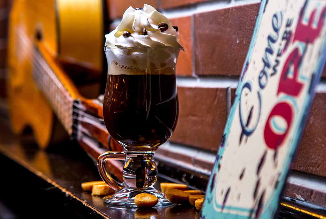 Irish coffee
