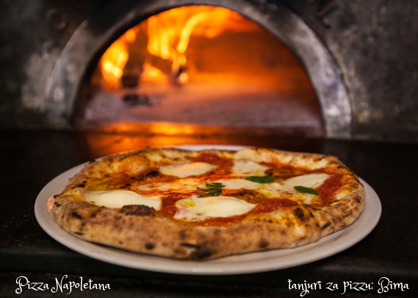 tijesto za pizzu napoletana recept - tanjuri za pizzu Bima