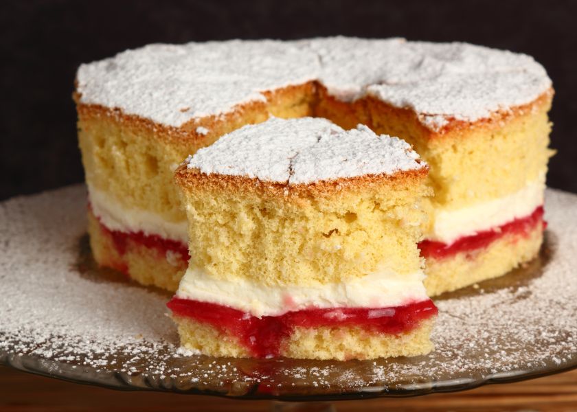 Bakina Victorianska spužvasta torta