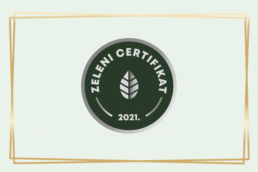 Bima ima zeleni certifikat za brigu o okolišu i zajednici