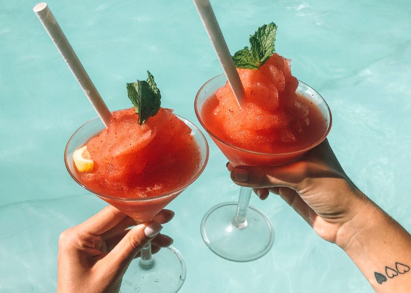 Sorbet sa šampanjcem 