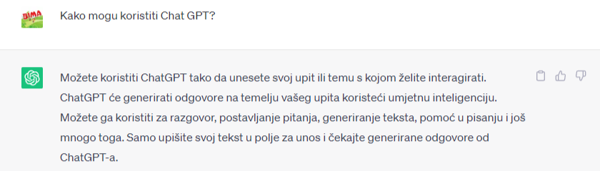 ChatGPT možete koristiti za različite svrhe.