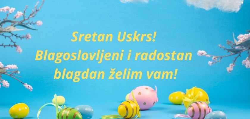 Sretan Uskrs 2024 čestitke slike 