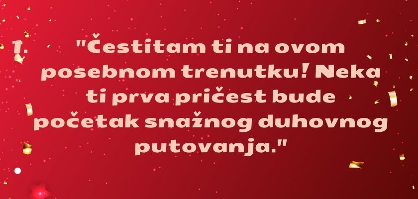 Čestitke za prvu pričest slike