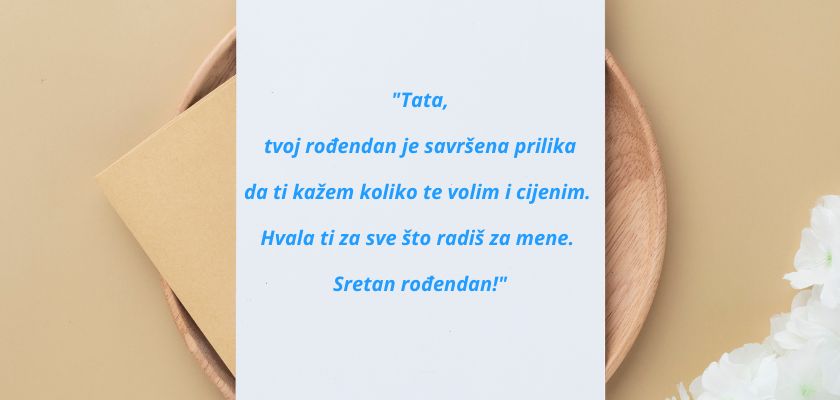 Citati za tatu za rođendan