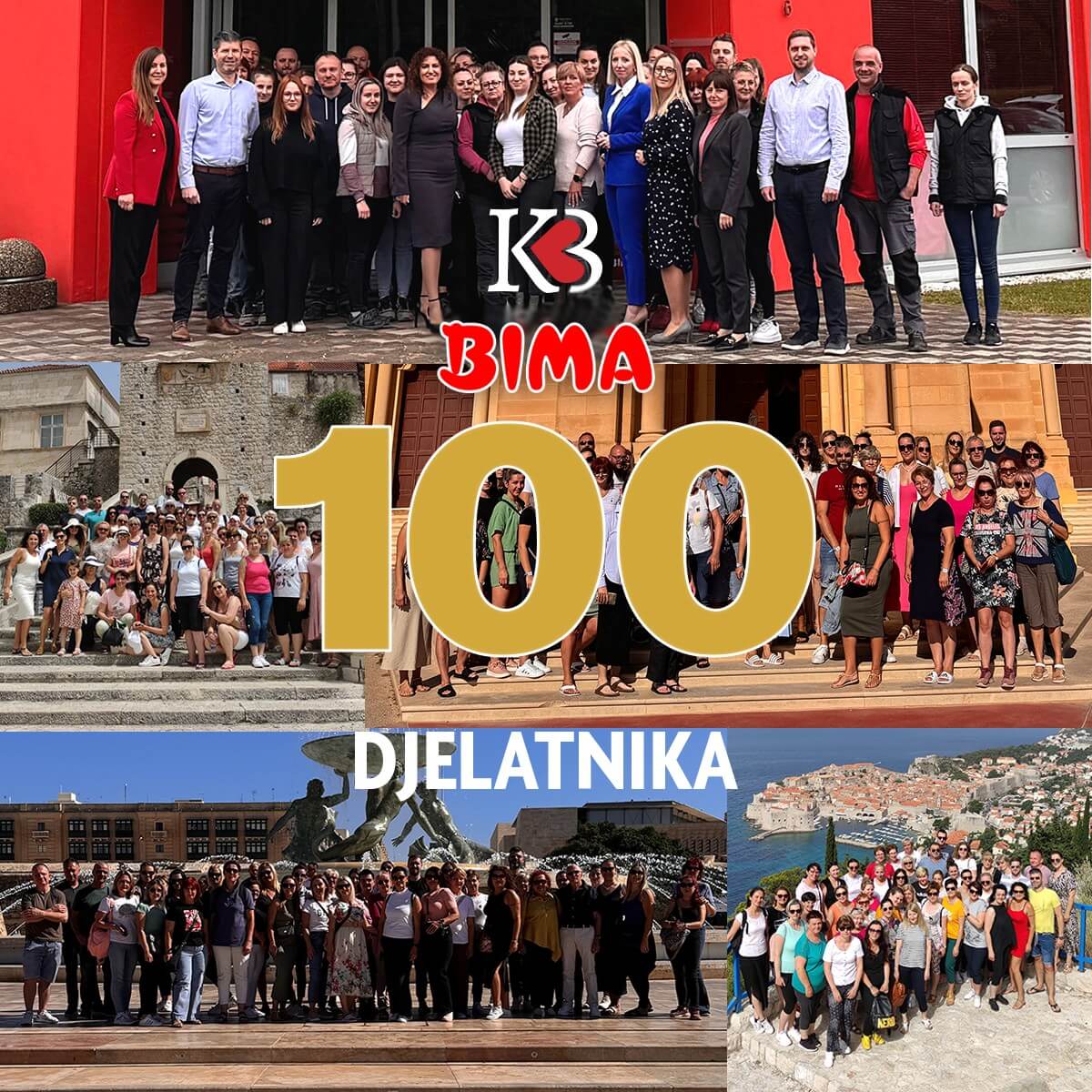 Bima shop - 100 djelatnika