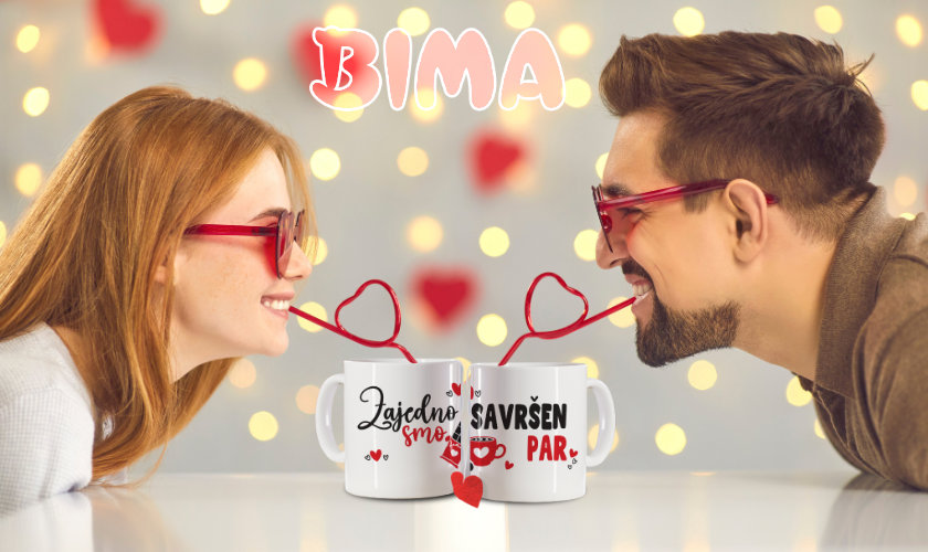 Zajedno smo savršen par šalice