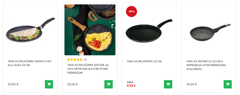tave za palačinke