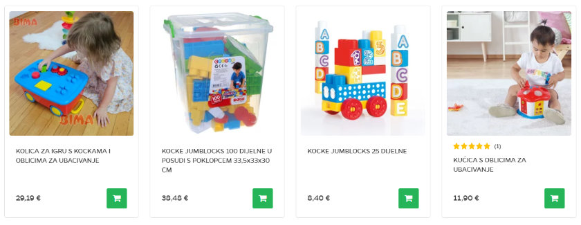 Kocke za djecu Kocke za djecu