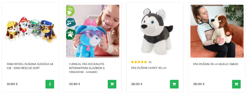 Plišane igračke / plišanci
