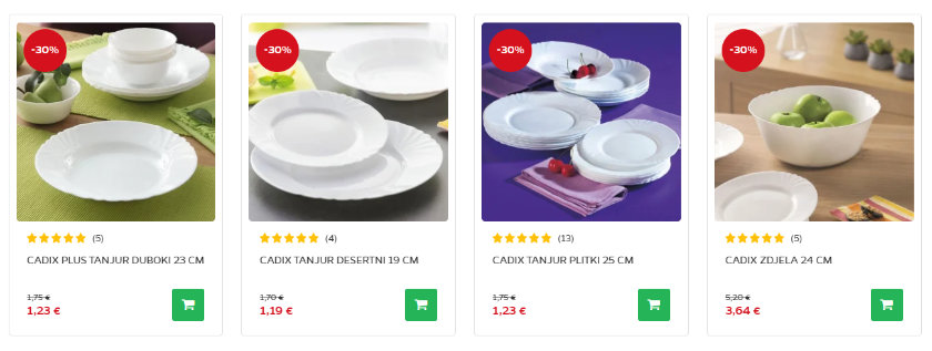 tanjuri za svadbu