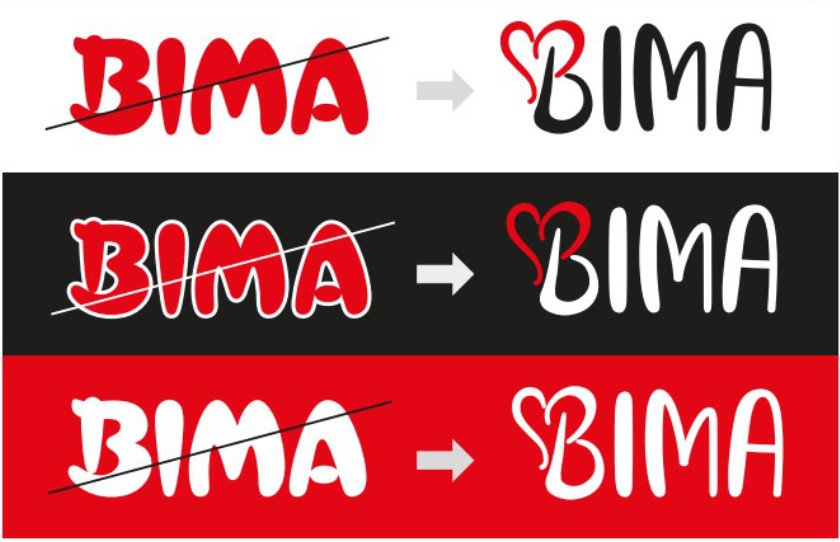 Bima logo transformacija