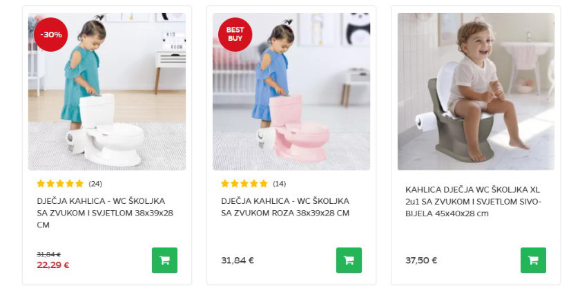 kahlice za djecu i bebe khalica za odvikavanje od pelena na bima shopu