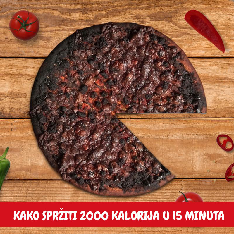 Kako smanjiti kalorije u pizzi