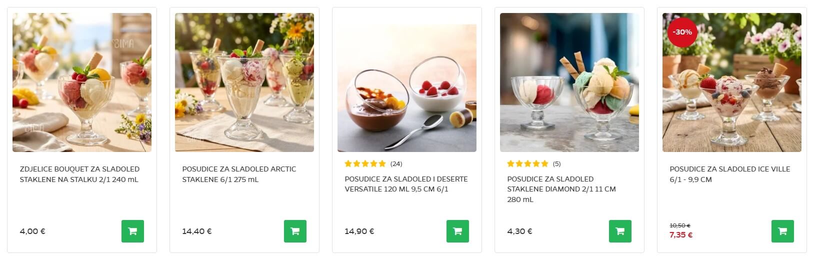 posudice za sladoled bima shop