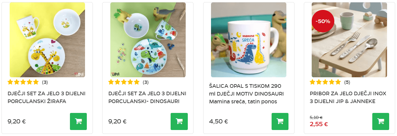 Dječji pribor za jelo