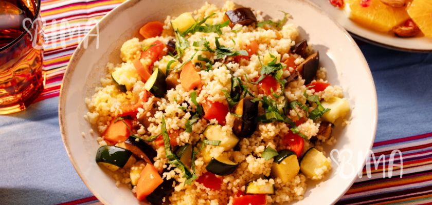 Salata od kus-kusa s povrćem