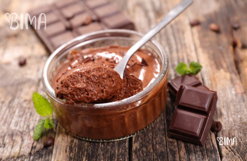 Zdravi čokoladni mousse