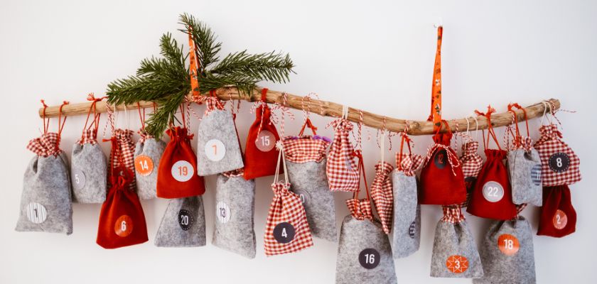 Poklon vrećica Adventski kalendar