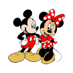 Mickey Mouse i Minnie Mouse igračke