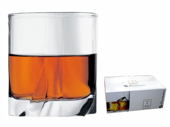 ČAŠE LUNA WHISKEY SET 6/1 370 mL