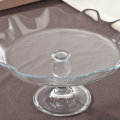 TACNA STAKLENA NA STALKU SPLASH 32 CM