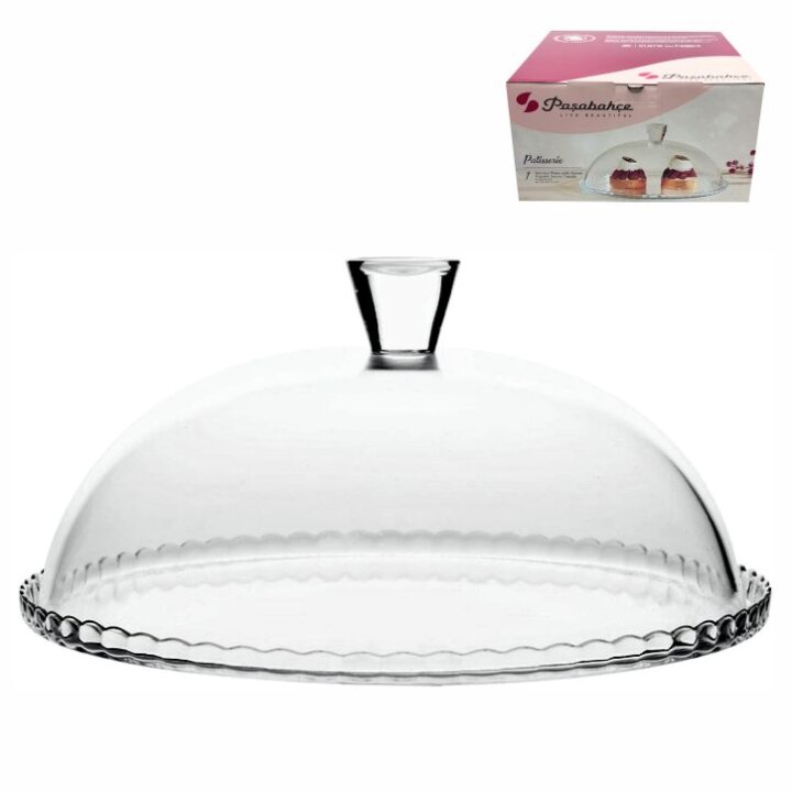 TACNA PATISSERIE SA STAKLENIM POKLOPCEM 32,2 CM