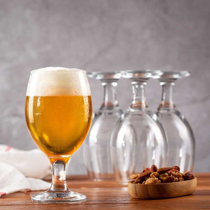 ČAŠE GLASS4YOU SIENA-BISTRO NA STALKU 6/1 400 mL