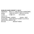 HASIR CONCEPT ZDJELICE 13 cm 6/1