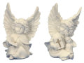 ANĐEO FIGURA SA KNJIGOM I KRIŽEM 12 CM
