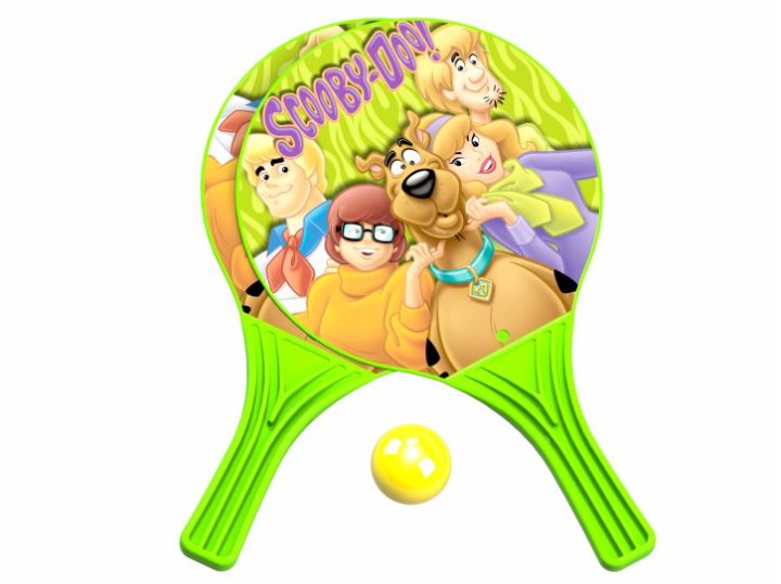 REKETI ZA PLAŽU SCOOBY DOO LICENCA 36 CM