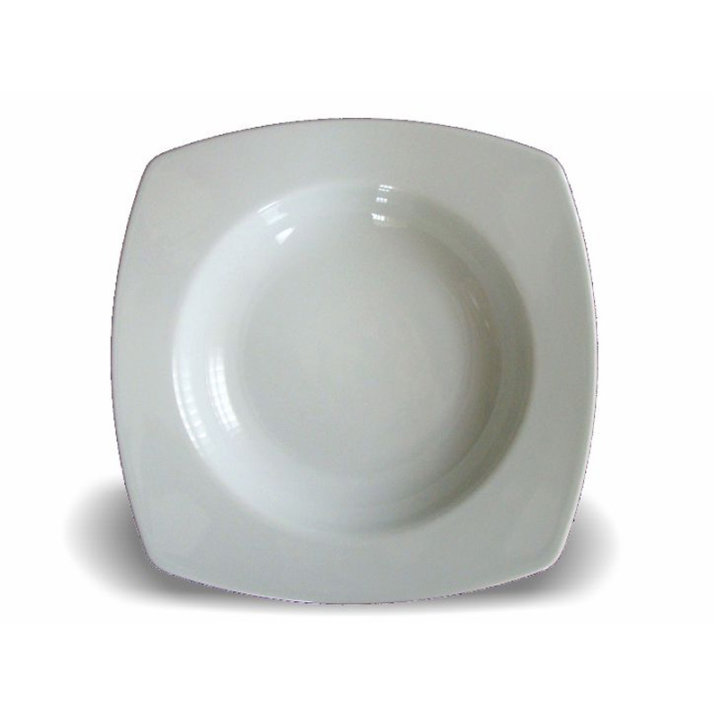 Tanjur duboki 22 x 22 cm -1281 bijeli