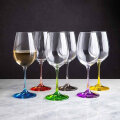 ČAŠE KRISTALIN VINO 6/1 350 ML RAINBOW