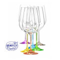 ČAŠE ZA VINO KRISTALIN 6/1 550 ML RAINBOW