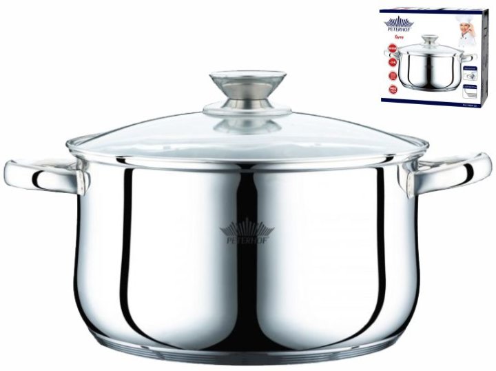 POSUDA ZA KUHANJE INOX S POKLOPCEM 3,4 L - 20 CM