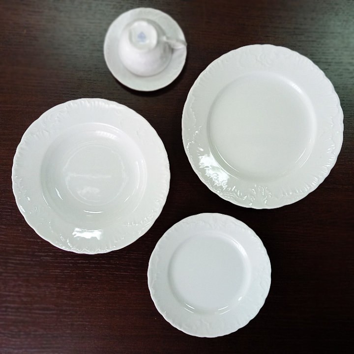 SERVIS ZA JELO PORCULAN 18/1 EMBLEMAT ROCOCO