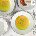 SERVIS ZA JELO PORCULAN 18/1 SREBRNI RUB ROCOCO