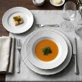 SERVIS ZA JELO PORCULAN 18/1 SREBRNI RUB ROCOCO