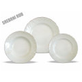 SERVIS ZA JELO PORCULAN 18/1 SREBRNI RUB ROCOCO
