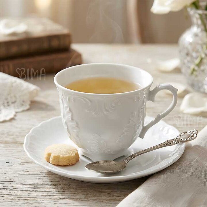 ŠALICE ZA KAVU PORCULAN 6/1 EMBLEMAT 170 ML ROCOCO