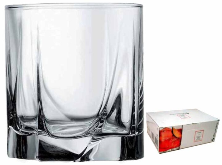 ČAŠE STAKLENE LUNA SET 6/1 245 mL