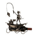 STALAK ZA BUTELJU RIBIČ METALNI 39x29 CM