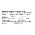 ANĐEO FIGURA BIJELI S KRIŽIĆEM 10 CM