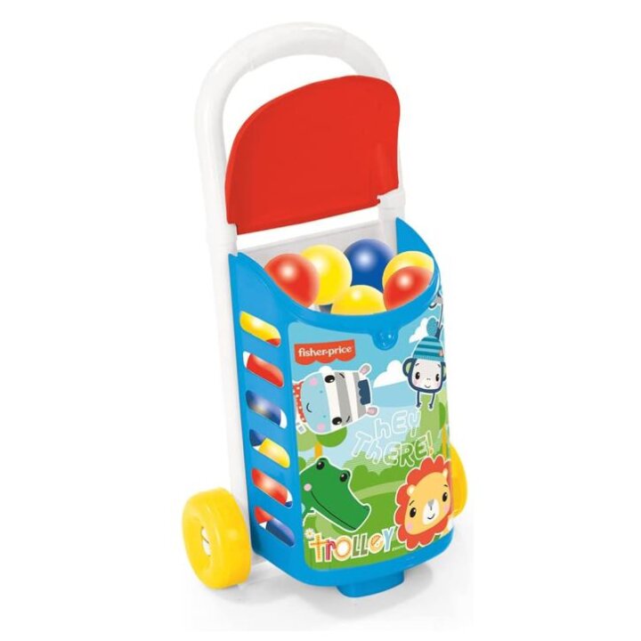 KOLICA S LOPTICAMA 9 CM FISHER PRICE 56 X 30 X 20 CM