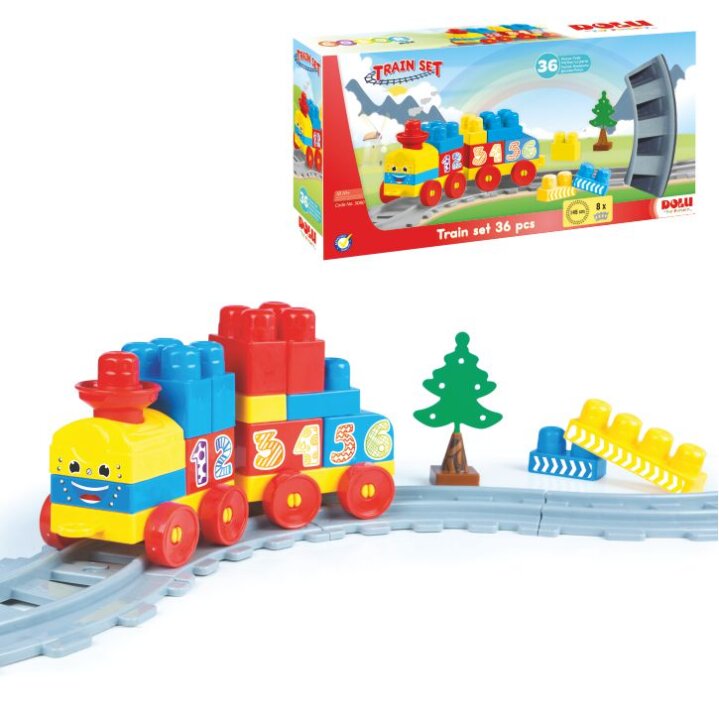 VLAK SET KOCKE 36 DIJELOVA