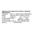 SERVIS ZA JELO PORCULAN 18 DIJELNI - KINGSTON BRUNCHFIELD