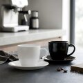 ŠALICE ZA KAVU 6/1 220 ML CARINE CRNO-BIJELE