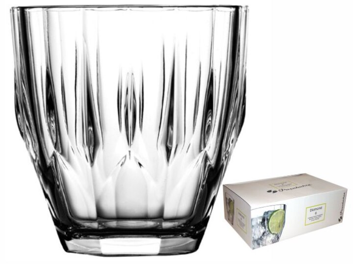 ČAŠE DIAMOND STAKLENE 6/1 275 mL