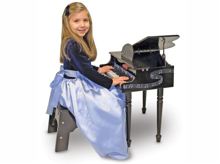 KLAVIR DJEČJI GRAND PIANO SA STOLICOM 55x50 CM