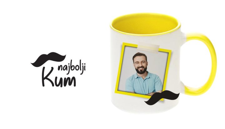 UNIKATNA ŠALICA S VAŠIM SLIKAMA PO NARUDŽBI